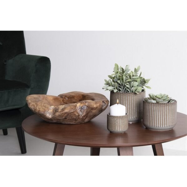 Bol Rio - Teck, Naturel, Ø40x12 cm – Image 2