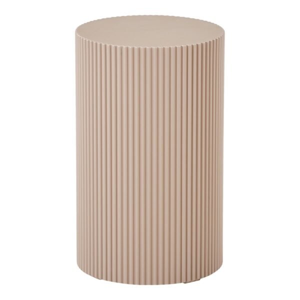 Farense Side Table - Beige/Grey, MDF, 30x30x50 cm