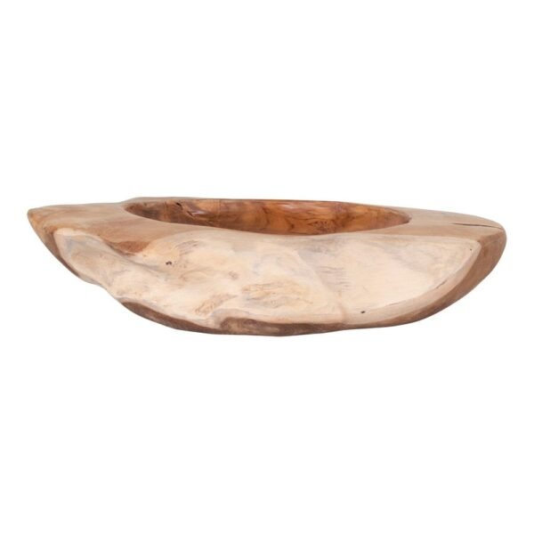 Bol Rio - Teck, Naturel, Ø40x12 cm – Image 3
