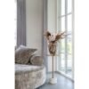 Table d'appoint Lecco - Table d'appoint en laiton et marbre Ø41x58 cm – Image 2