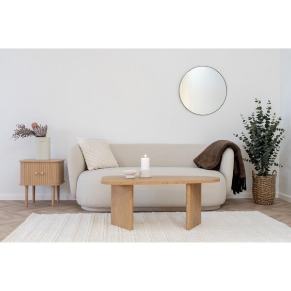 Melo Coffee Table - Natural, MDF/Decor Paper, 100x50x41 cm – Image 4
